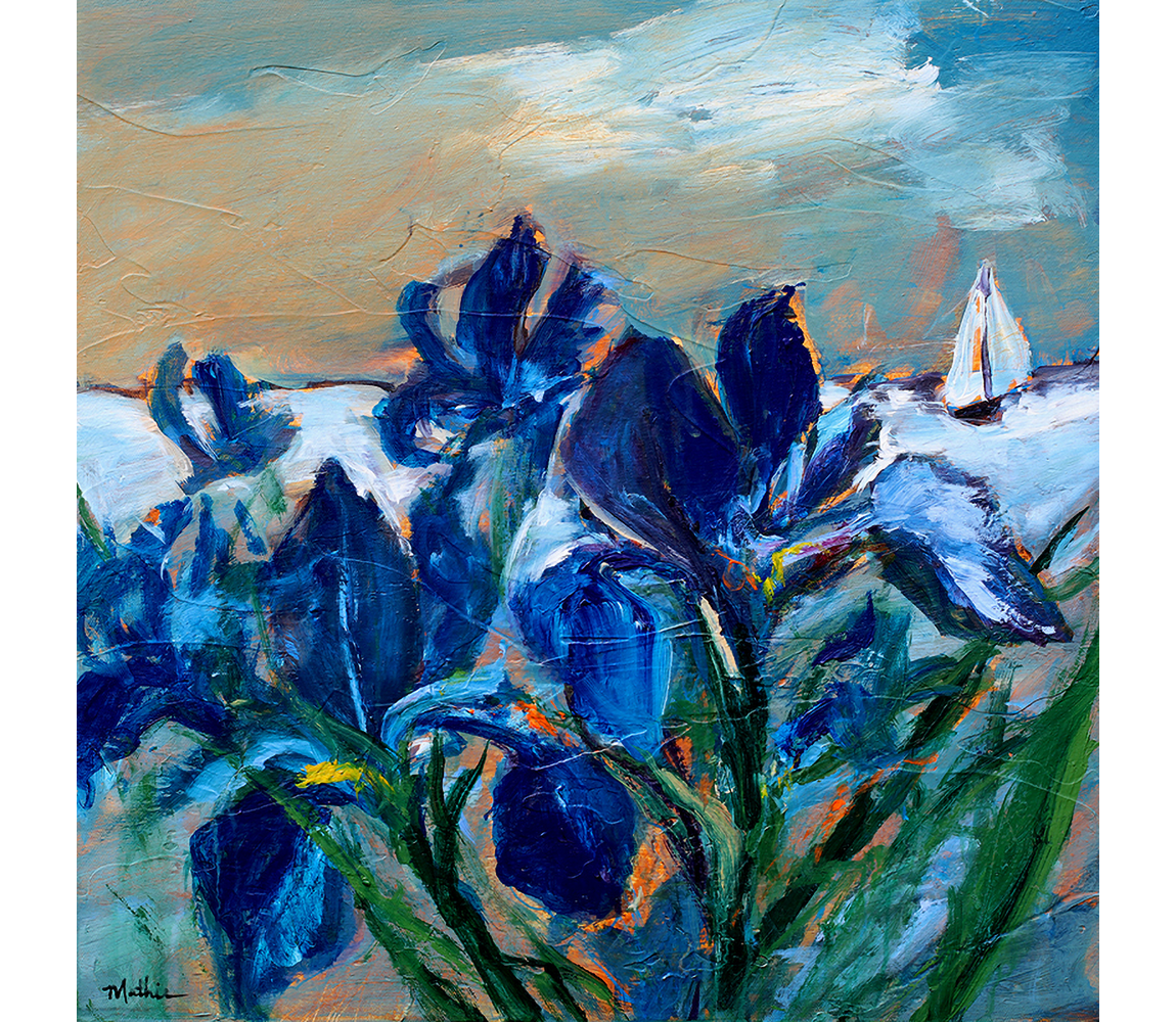"Irises by Saltwater" - Christopher Mathie